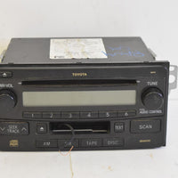 2003-2005 Toyota Celica Stereo Radio Cd Player  86120-2B761 - BIGGSMOTORING.COM