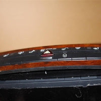 2003-2006 Mercedes Benz E320 W211 Hazard Door Lock Switch Wood Trim Bezel - BIGGSMOTORING.COM
