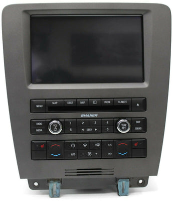 2011-2014 Ford Mustang Navigation Radio Face Cd Mechanism Player Display Screen
