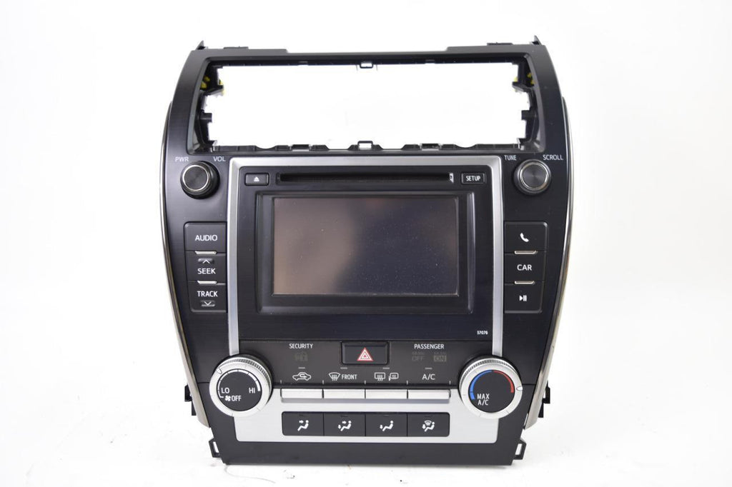 2012-2014 TOYOTA CAMRY RADIO STEREO TOUCH SCREEN CD PLAYER 57076 86140-06011