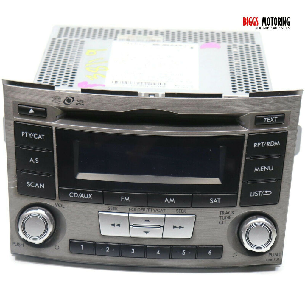 2012-2014 Subaru Legacy Radio Stereo Mp3 Cd Player 86201 AJ61A