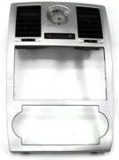 2005-2007 Chrysler 300 Radio Climate Control Bezel W/ Clock 0XB31TRMAA - BIGGSMOTORING.COM