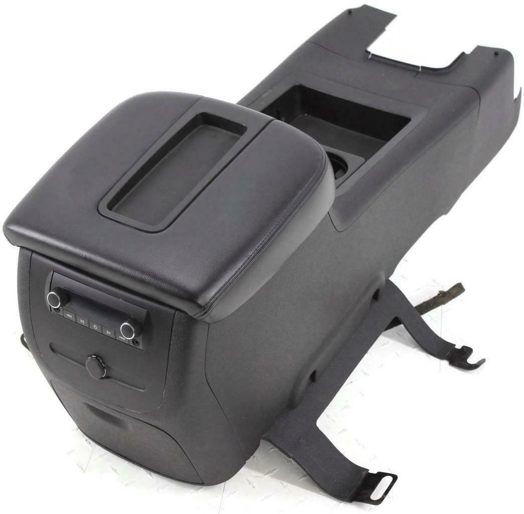 07-14 Avalanche Suburban Yukon Tahoe Silverado Sierra Ebony Center Console - BIGGSMOTORING.COM