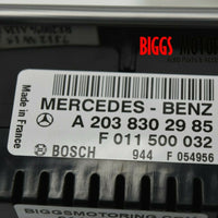 2005-2007 Mercedes Benz CLK320 Ac Heater Climate Control Unit A 203 830 29 85 - BIGGSMOTORING.COM