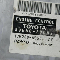 2000-2001 Toyota Celica GTS Engine Computer Control Module 89666-20082 - BIGGSMOTORING.COM