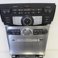 2006-2007 Infiniti M35 M45 Climate Control Radio Cd Player Panel Faceplate - BIGGSMOTORING.COM