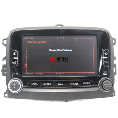2014-2017 Fiat 500 Navigation  Radio Touch Display Screen 6434CBE2803