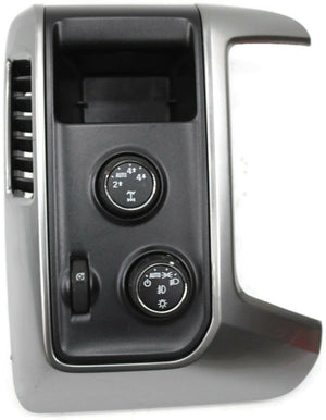 2014-2017 Chevy Silverado Driver Side Dash Head Light Switch Panel W/ Air Vent