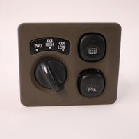 2000-2002 Ford Excursion 4x4 4wd Dash Defroster Parking Switch - BIGGSMOTORING.COM