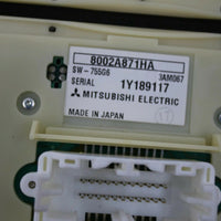 2009-2012 Mitsubishi Galant Radio Face Climate Control Panel 8002A871HA