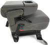 1999-2010 Ford F250 F350 Front Center Console Jump Seat W/ Cup Holder Gray - BIGGSMOTORING.COM