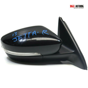 2011-2016 Volkswagen Jetta Driver Left Side Power Door Mirror Black