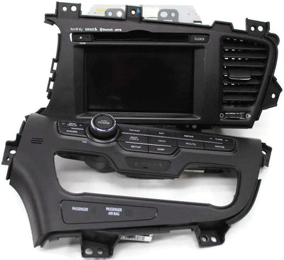 2012 KIA OPTIMA NAV CD SAT RADIO W/RADIO BEZEL VENTS 96560-2T201CA