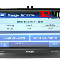 2012 Jeep Grand Cherokee RHB MyGig High peed Navi Radio Cd Player P05091188AC