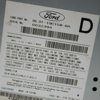 2011-2014 Ford F150 Radio Receiver Cd Mechanism Player BL3T-19C158-BA