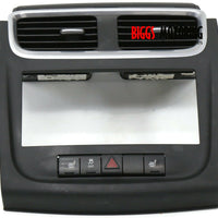 2011-2014 Dodge Avenger Dash Radio Bezel W/ Hazard & Heated Switch 1SR07TRMAA
