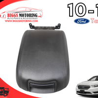 2010-2019 Ford Taurus Center Console Lid Black Middle Arm Rest Armrest Top Cover