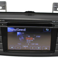 2013-2015 Toyota Rav4 100071 Radio Stereo Cd Player Display Screen  86140-0R010
