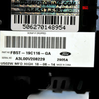 2011-2015 Ford ExplorerDash  Information Display 4.2'' Screen FB5T-19C116-GA