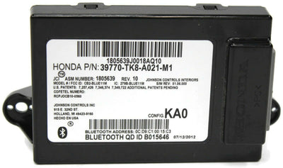 2011-2013 Honda Odyssey Communication Bluetooth Module 39770-TK8-A021-M1
