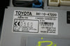 2006-2009 Toyota Prius Navigation Radio Information Display Screen 86110-47220