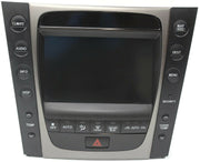 2006-2008 Lexus GS300 Mark Levinson Navigation Radio Ac Control Display Screen - BIGGSMOTORING.COM
