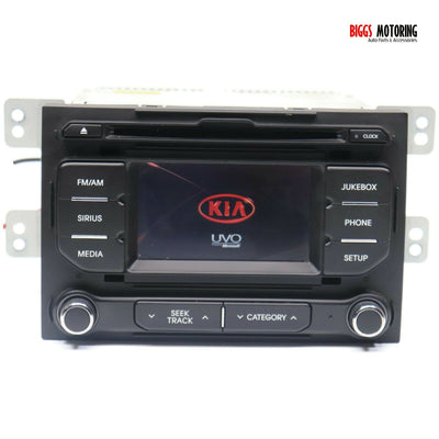 2013-2015 Kia Rio Radio Stereo Cd Player Display Screen 96160-1W100CA