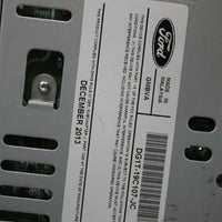 2013-2015 Ford Taurus Radio Stereo Cd Mechanism Player DG1T-19C107-JC