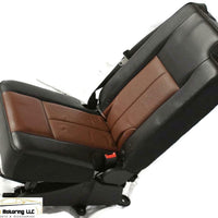 07-17 Ford Navigator Expedition Middle Center 2Nd Row Jump Seat  Leather 2 Tone - BIGGSMOTORING.COM