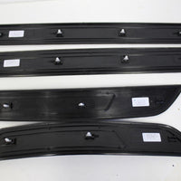 2011-2015 BMW OEM 5 SERIES FRONT & REAR LEFT & RIGHT DOOR SILL PLATES 4 PIECES