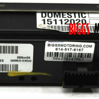 2003-2006 Chevy Tahoe Yukon Roof Ac Heater Climate Control Unit 15112020 - BIGGSMOTORING.COM