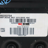 2013-2015 Buick Encore Bose Audio Amp Amplifier 95333754