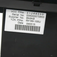 2007-2011 Volvo S40 Radio Information Climate Control Display 31268055