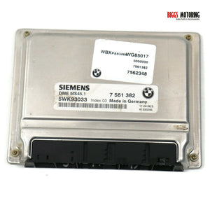 2003-2006 BMW X3 325i Engine Control Computer Module 7 561 382 - BIGGSMOTORING.COM
