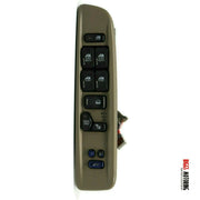 2002-2005 Gmc Envoy Rainer Driver Left Side Power Window Master Switch 15180085 - BIGGSMOTORING.COM