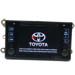 2016-2019 Toyota Tacoma Navi Radio Cd Player Touch Display Screen 86100-04161