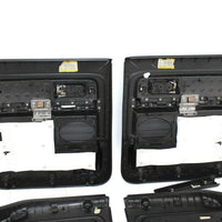 2007-2014 Ford F150 Front & Rear Driver/ Passenger Side Door Panel Black panels set.