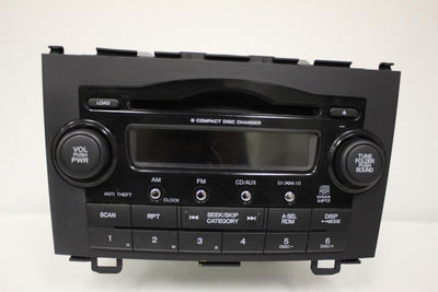 2007-2011 HONDA CR-V STEREO XM RADIO 6 DISC MP3 CD PLAYER 39100-SWA-A100