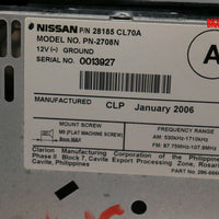 2006-2008 Infiniti FX35 FX45 Radio  Cd Mechanism Display Screen 28185- CL70A - BIGGSMOTORING.COM