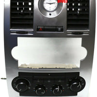 2005-2007 Chrysler 300 Ac Heater Climate Control  Bezel P04596495AH - BIGGSMOTORING.COM
