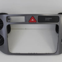 2011-2012 Volkswagen Tiguan Radio Dash Bezel Air Bag W/ Vents & Hazard Switch