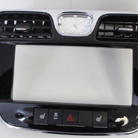2011-2013 Chrysler 200 Dash Radio Bezel Trim Clock W/ Hazard Switch