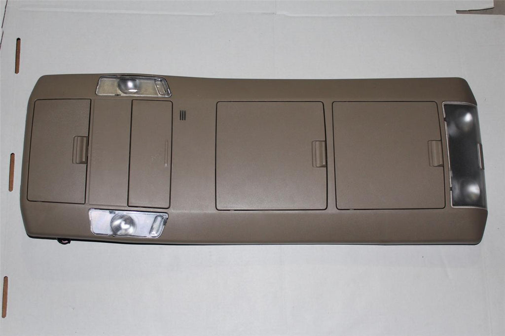 07-12 TOYOTA TUNDRA TAN OVERHEAD CONSOLE GLASS HOLDER DOME LIGHTS - BIGGSMOTORING.COM