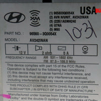 2011-2013 Hyundai Sonata Navigation Radio Touch Display Screen96560-3Q0054X