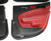 2011-2014 Dodge Charger Rt Front /Rear Passenger & Driver Side Door Panel Red