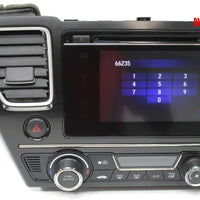 2014-2015 Honda Civic Radio Stereo Cd Player Touch Screen 39100-TT1-A51-M1