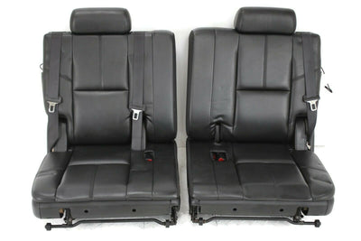 2007-2014 Cadillac Escalade 3rd Row Passenger & Driver Side Rear Leather Seats