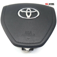 2014-2017 Toyota Rav4 Driver Side Steering Wheel Air Bag Black Leather