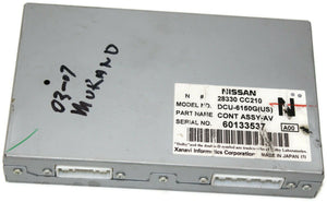 2003-2007 Nissan Murano Information Display Screen Module 28330-CC210 - BIGGSMOTORING.COM