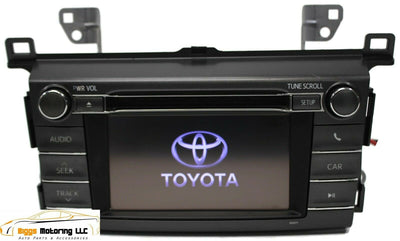 2013-2015 Toyota Rav4 100071 Radio Stereo Cd Player Display Screen  86140-0R010